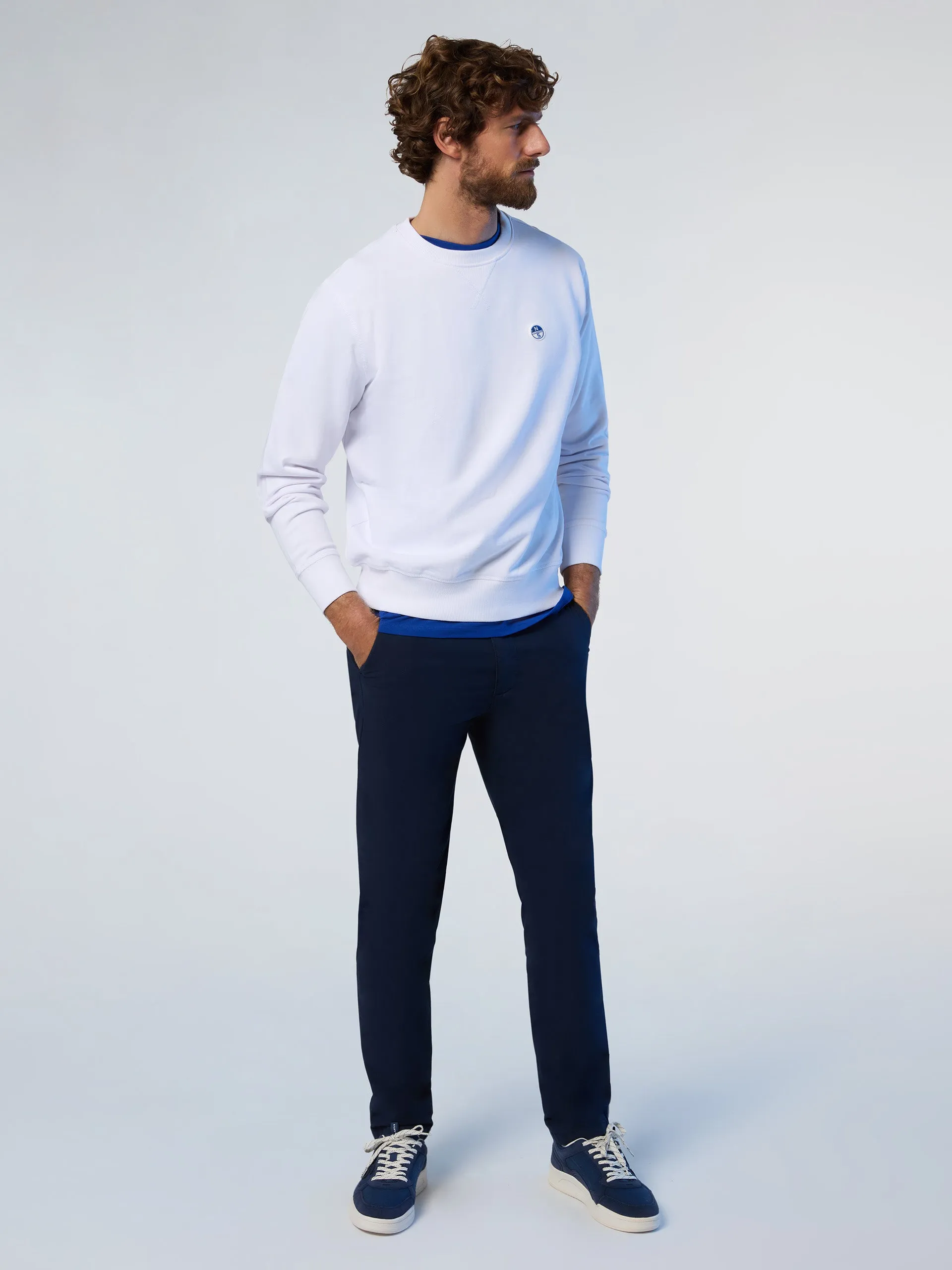 Sweatshirt with logo patch sold by North Sails product image thumbnail 4