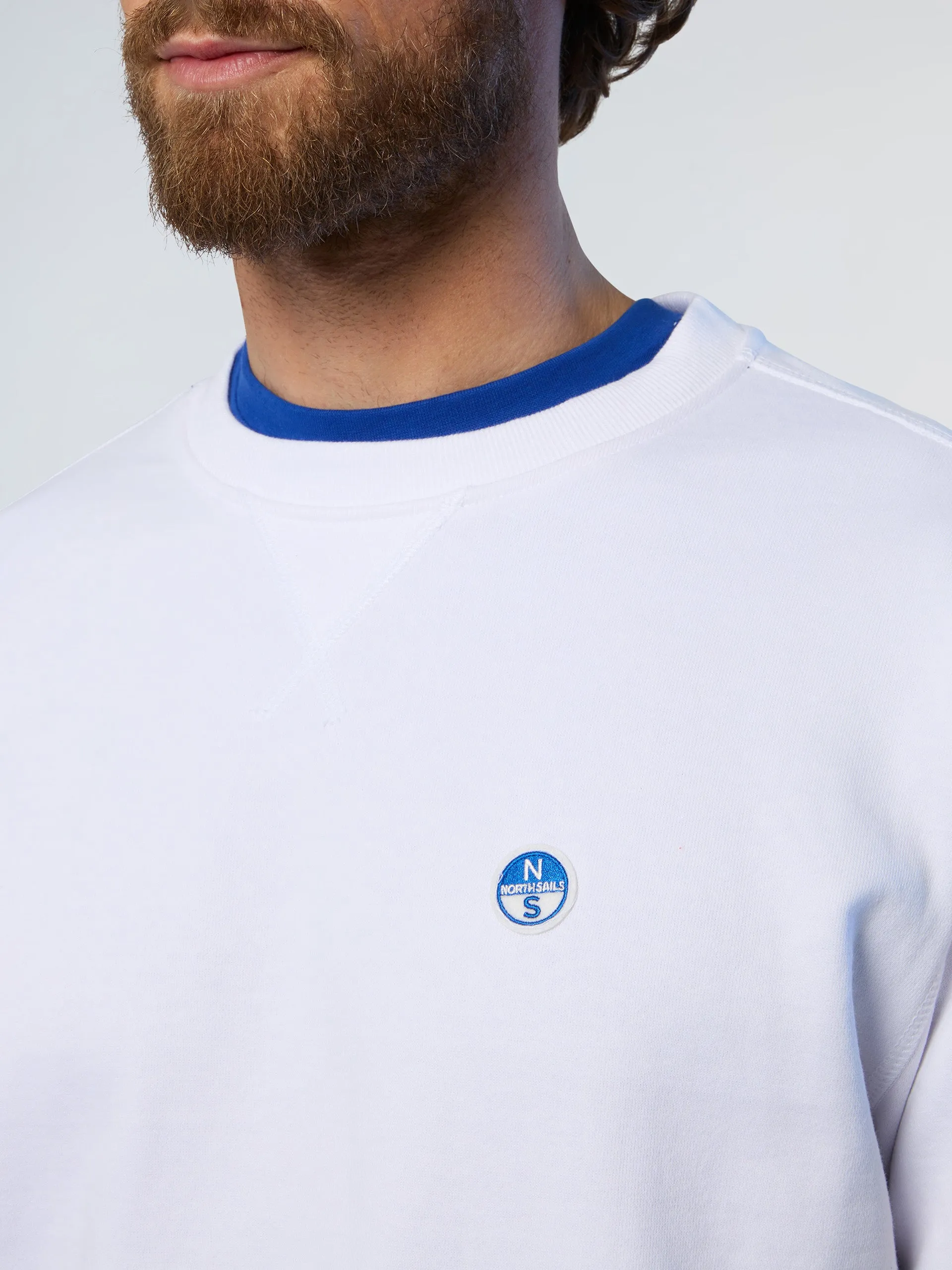 Sweatshirt with logo patch sold by North Sails product image thumbnail 5