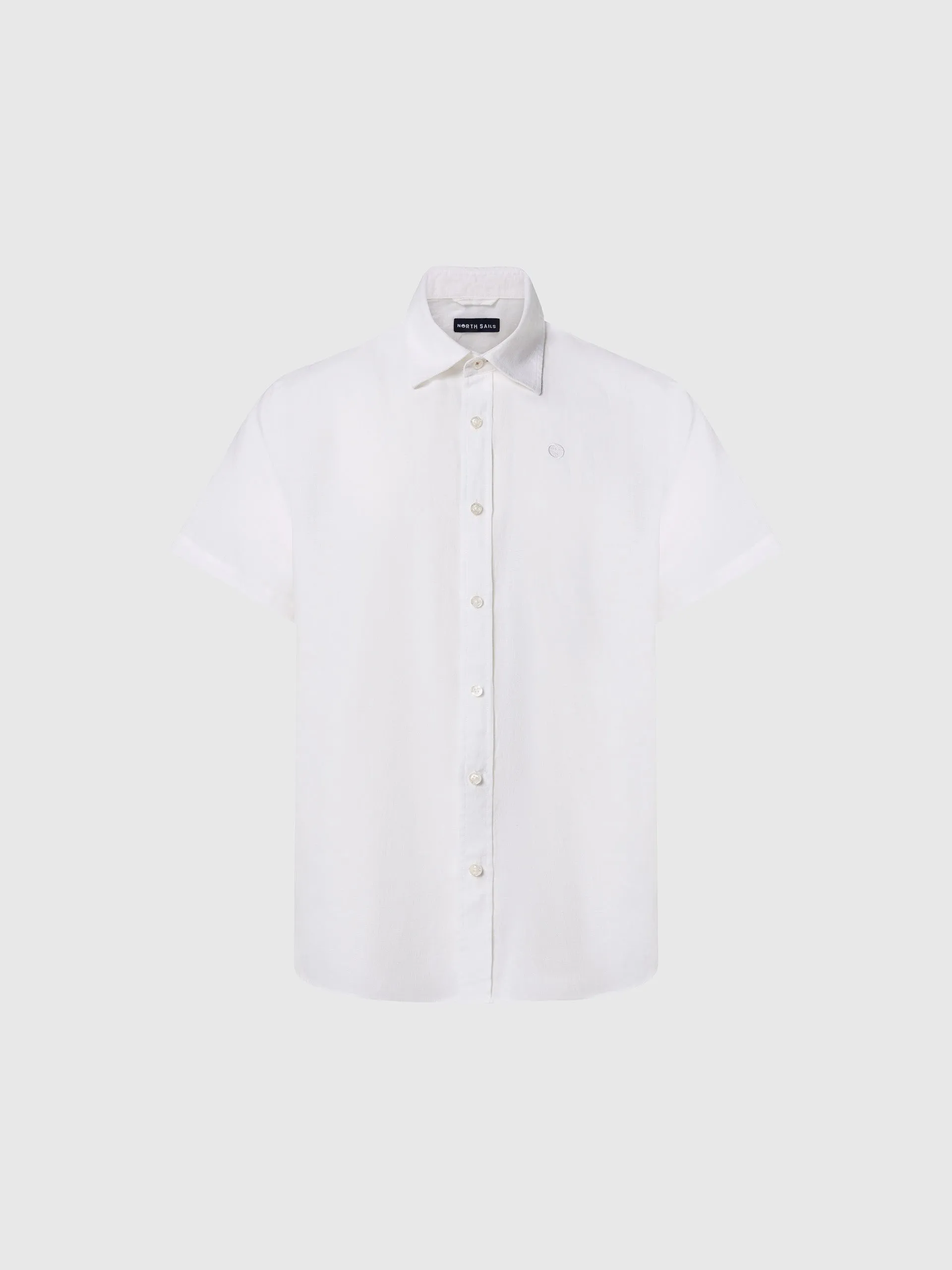 Short-sleeved linen shirt sold by North Sails product image thumbnail 3