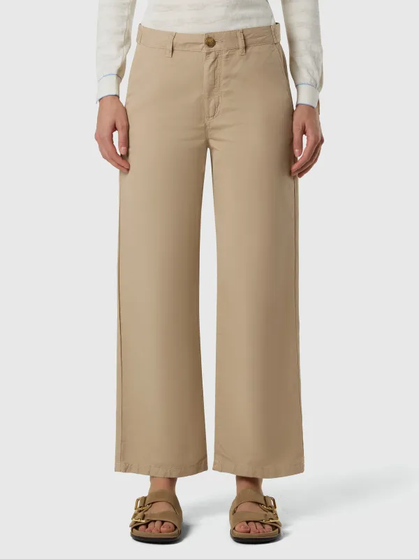 Wide-leg mariner pants made by North Sails