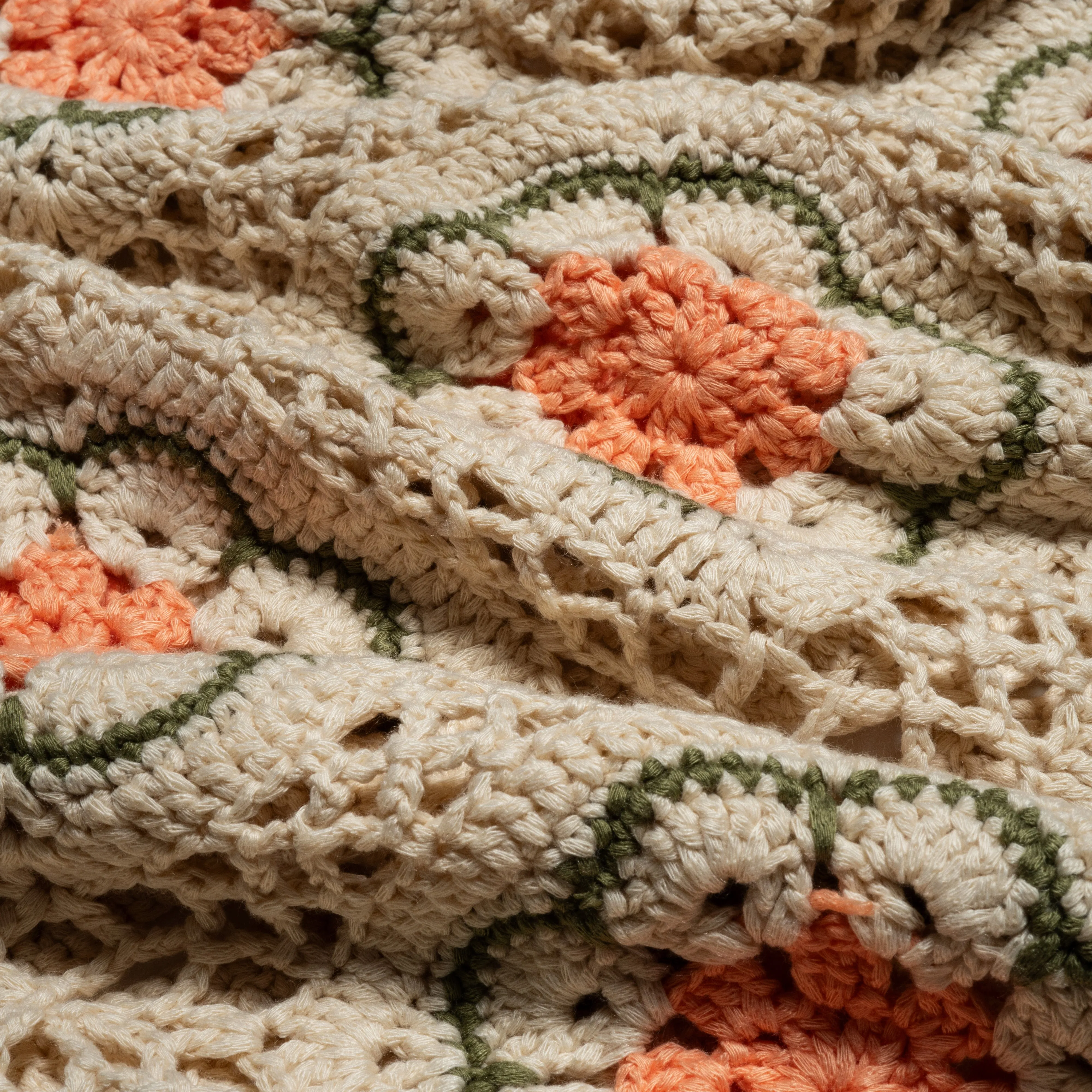 SAND CROCHET BUTTON UP sold by Nostalgia product image thumbnail 2