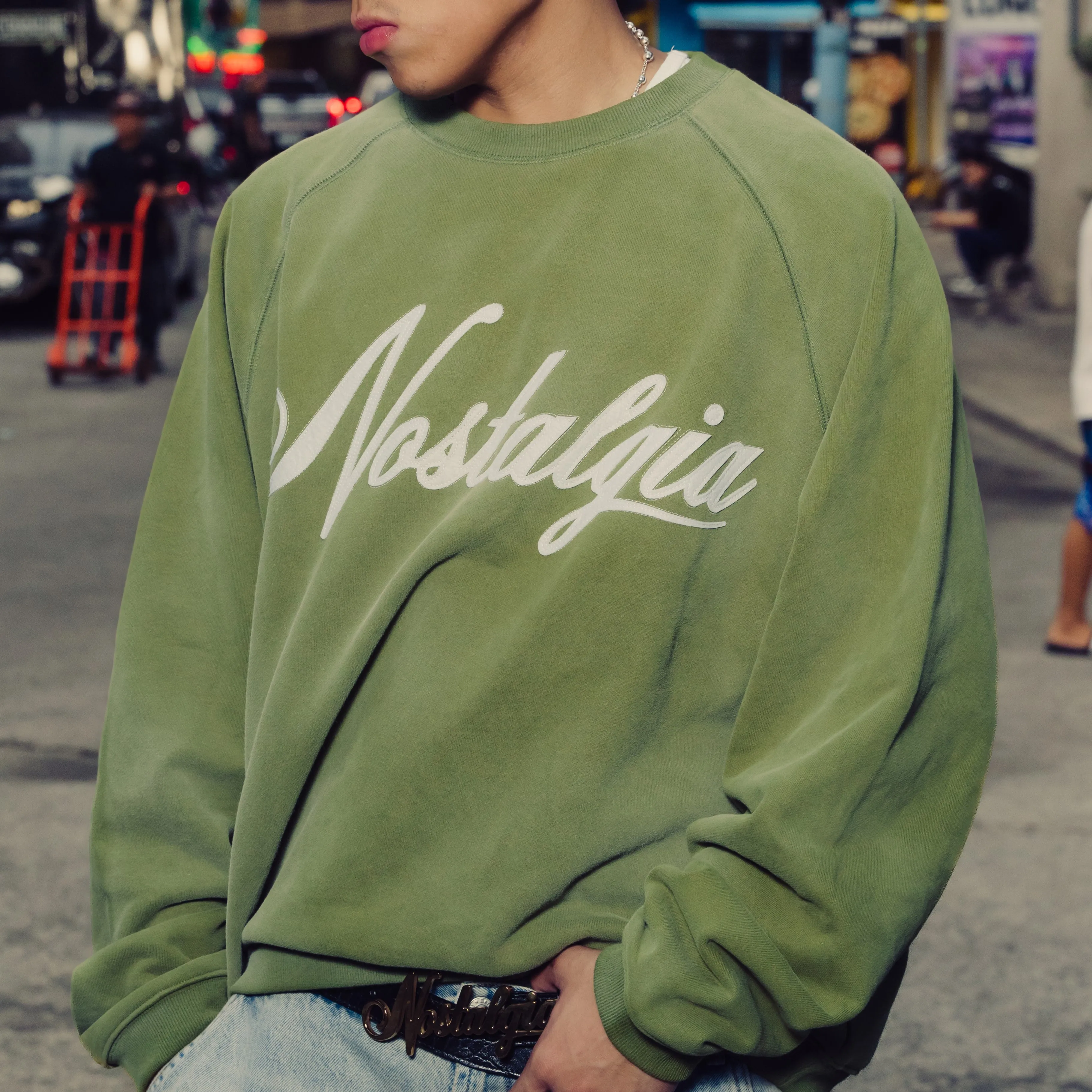 MATCHA CREWNECK sold by Nostalgia product image thumbnail 2