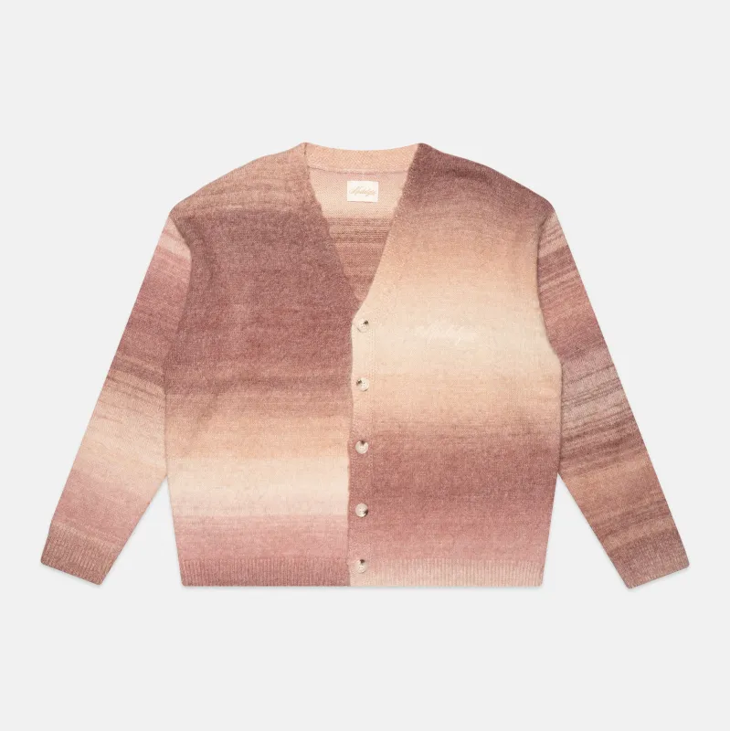 GRADIENT FUZZY CARDIGAN sold by Nostalgia