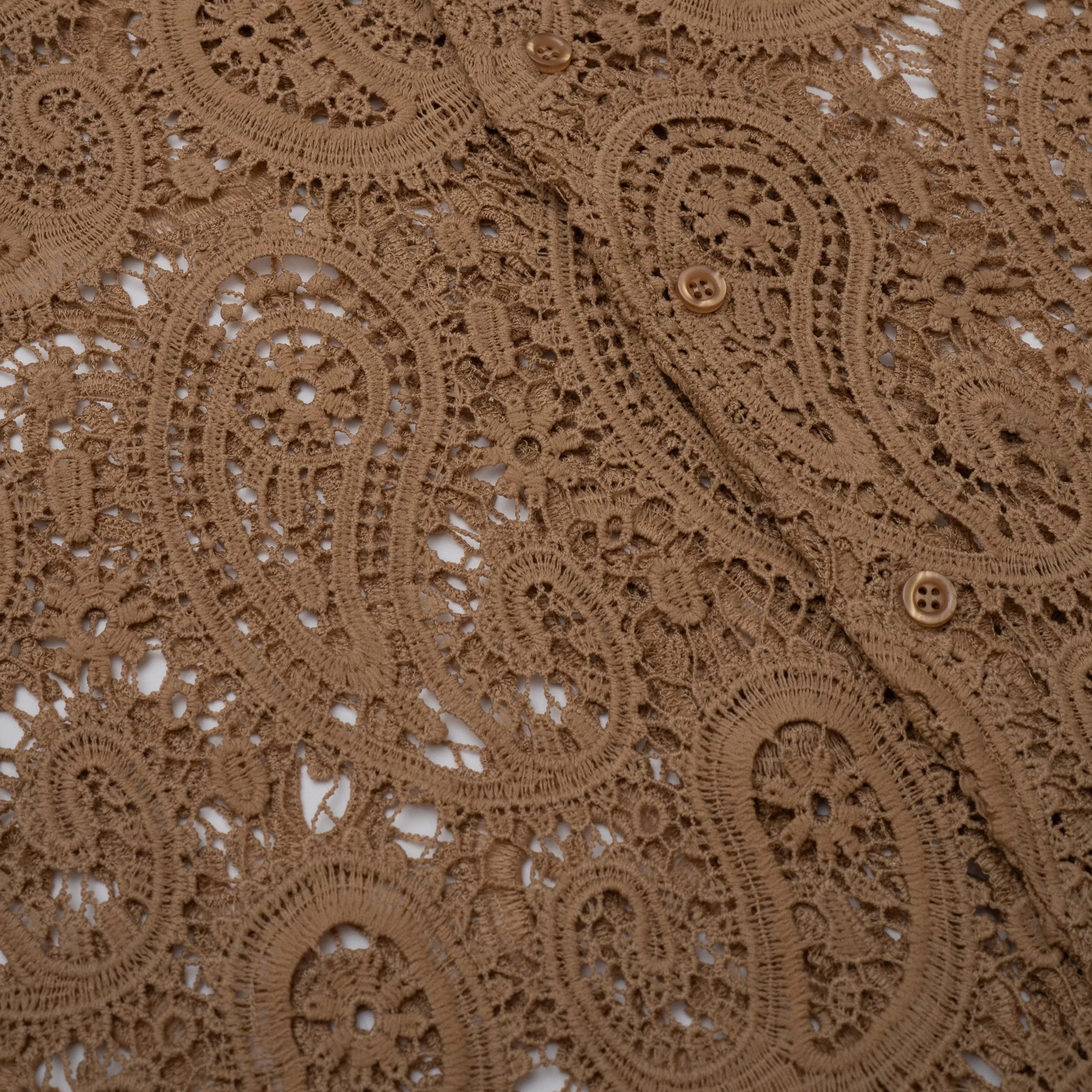 SAND PAISLEY BUTTON-UP sold by Nostalgia product image thumbnail 2