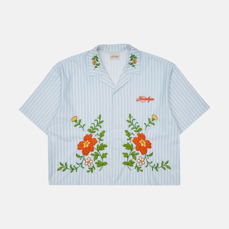 STRIPED CHAMBRAY SHIRT sold by Nostalgia