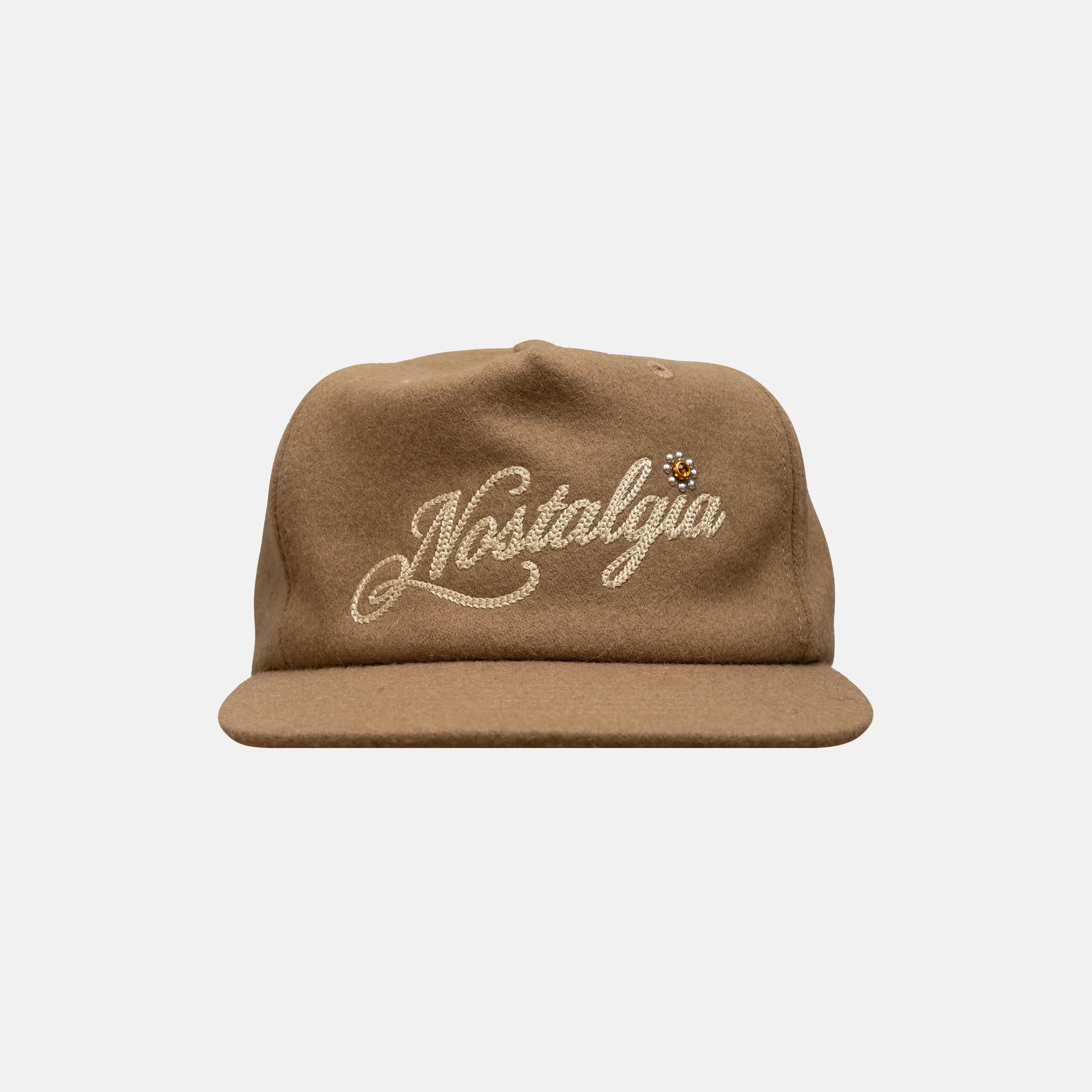 SAND GEMSTONE WOOL CAP sold by Nostalgia