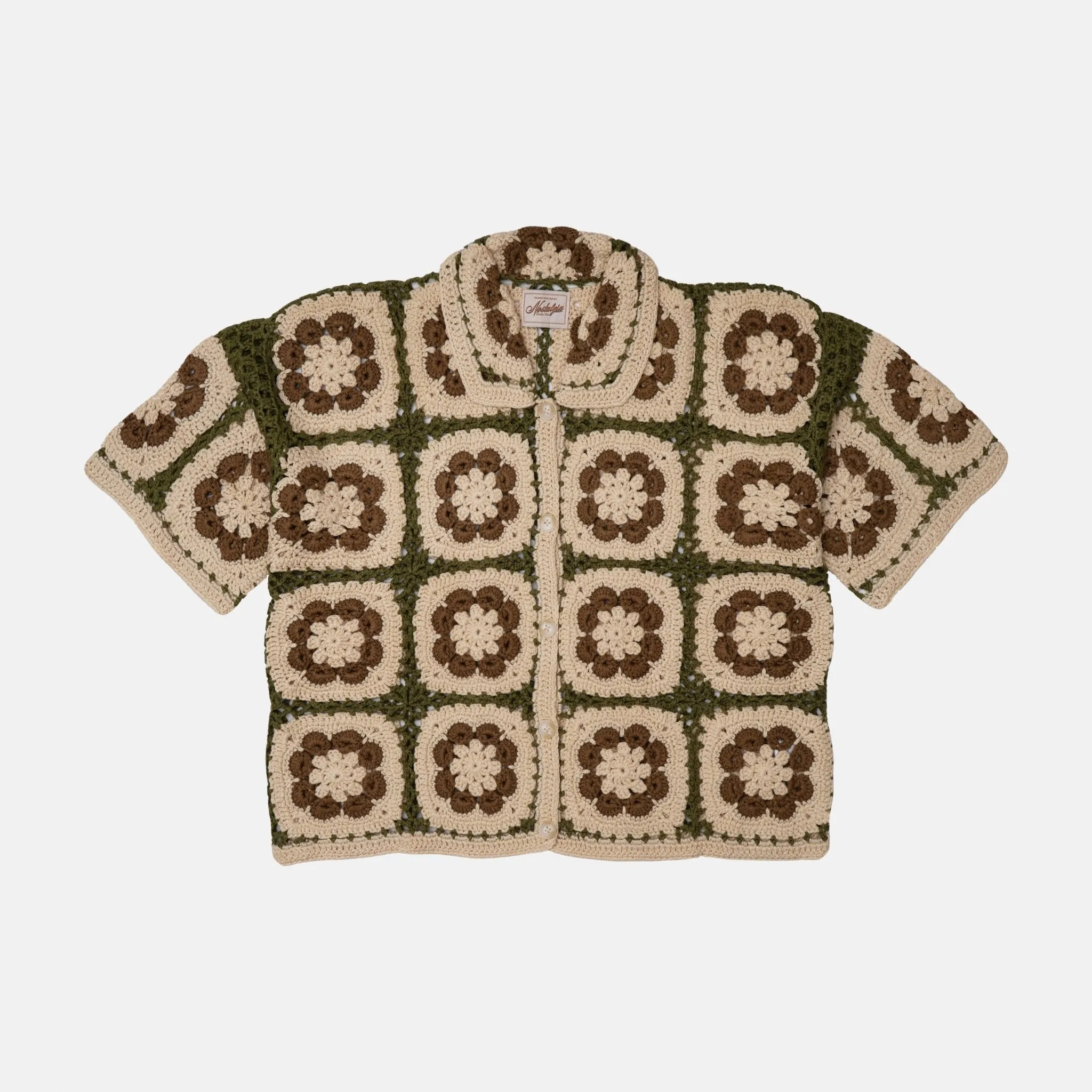 EARTH CROCHET SHIRT sold by Nostalgia