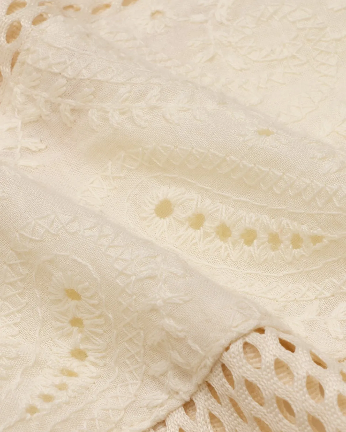 CREAM SB LX MESH TOP sold by Nostalgia product image thumbnail 2