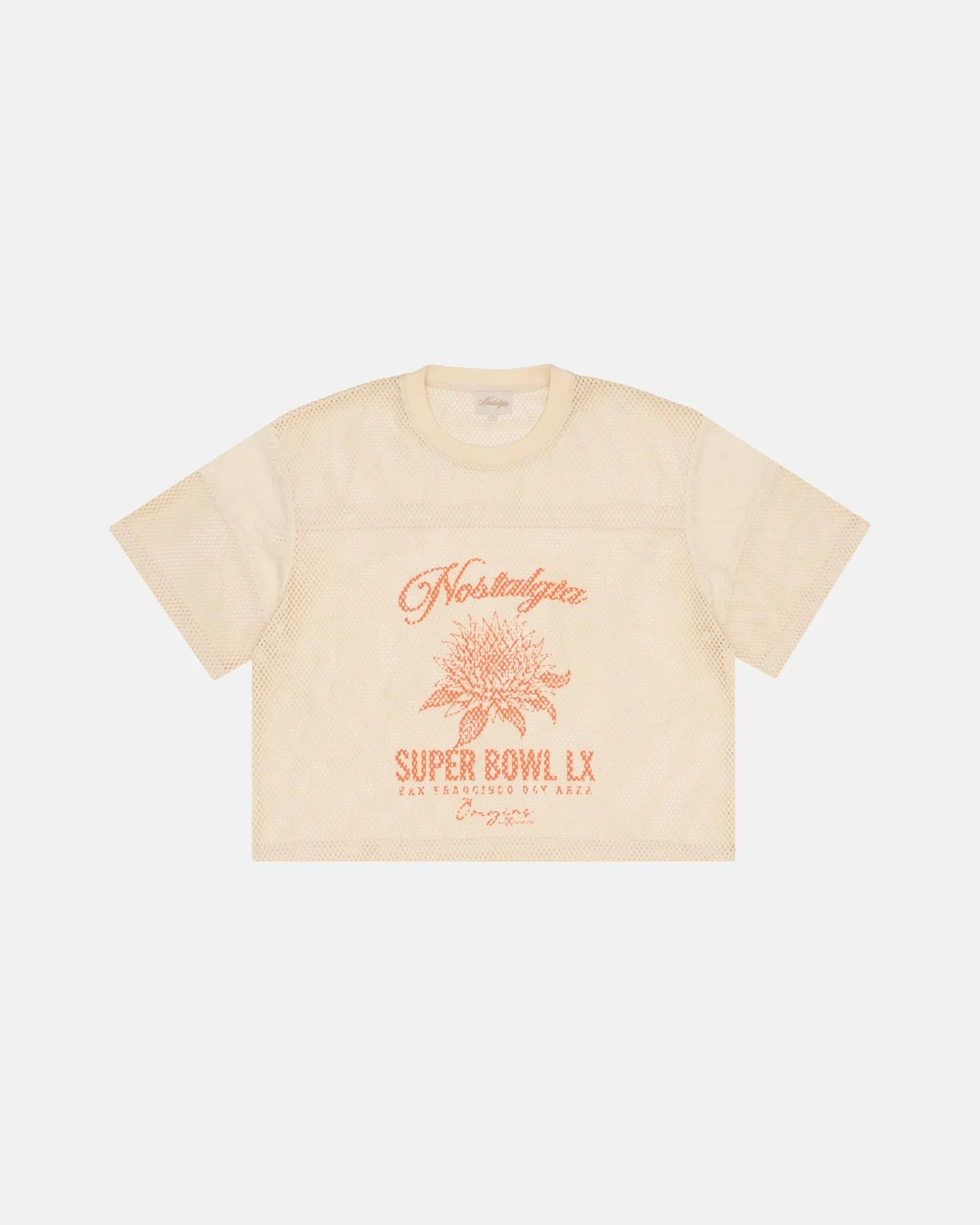 CREAM SB LX MESH TOP sold by Nostalgia