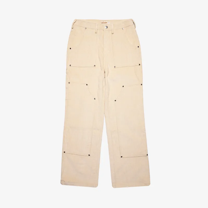 CREAM CORDUROY CARPENTER JEAN sold by Nostalgia