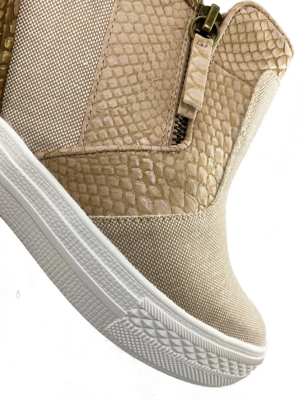 Tinaya _ Multi Sneaker Wedge sold by Not Rated