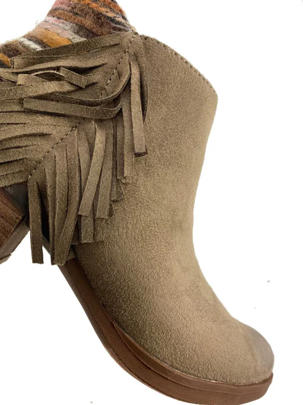 Etty - Taupe Bootie sold by Not Rated
