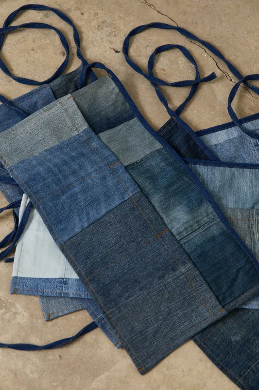 NSF X Soul Wellness Method Apron - Indigo sold by NSF