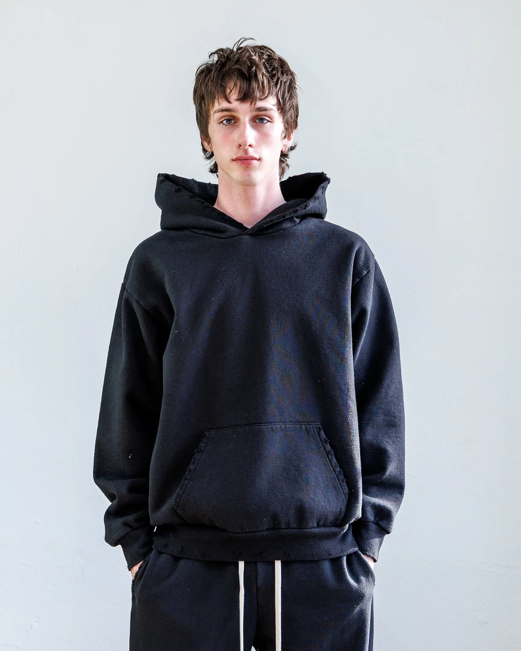 Rogue Heavy Vintage Fleece Unisex Hoodie - Black sold by NSF