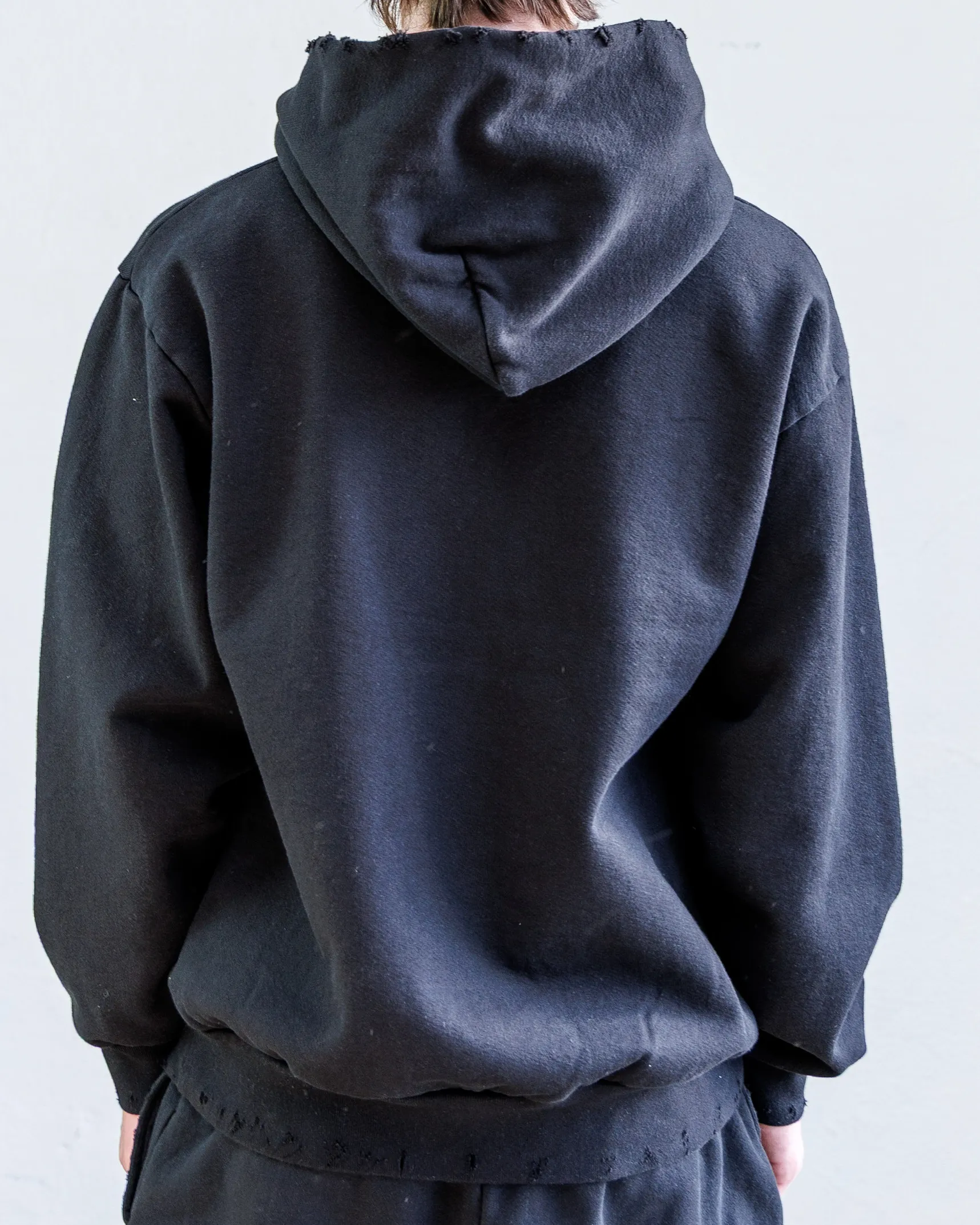 Rogue Heavy Vintage Fleece Unisex Hoodie - Black sold by NSF product image thumbnail 4