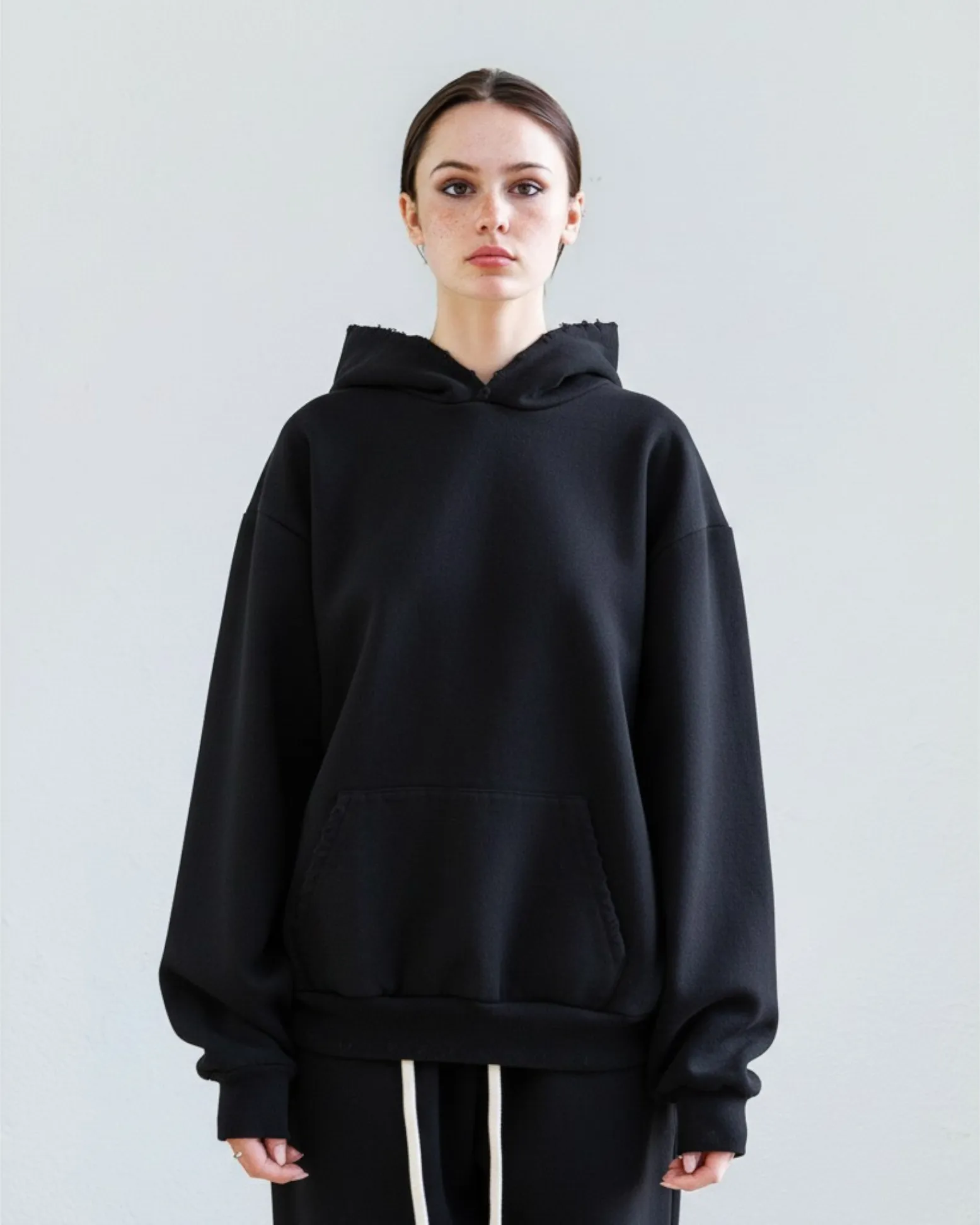 Rogue Heavy Vintage Fleece Unisex Hoodie - Black sold by NSF product image thumbnail 5