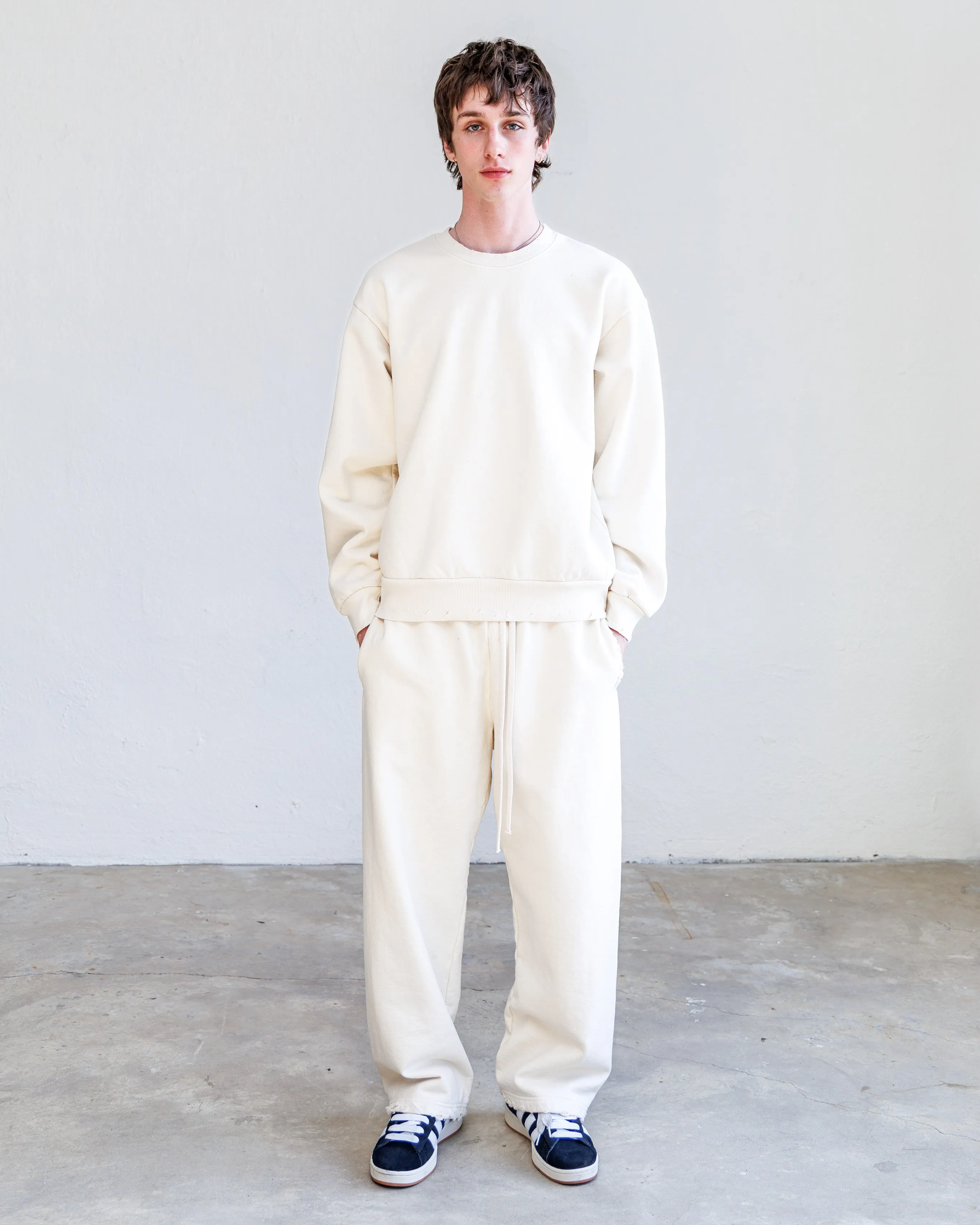 Gage Heavy Vintage Fleece Unisex Sweatshirt - Drift sold by NSF product image thumbnail 5