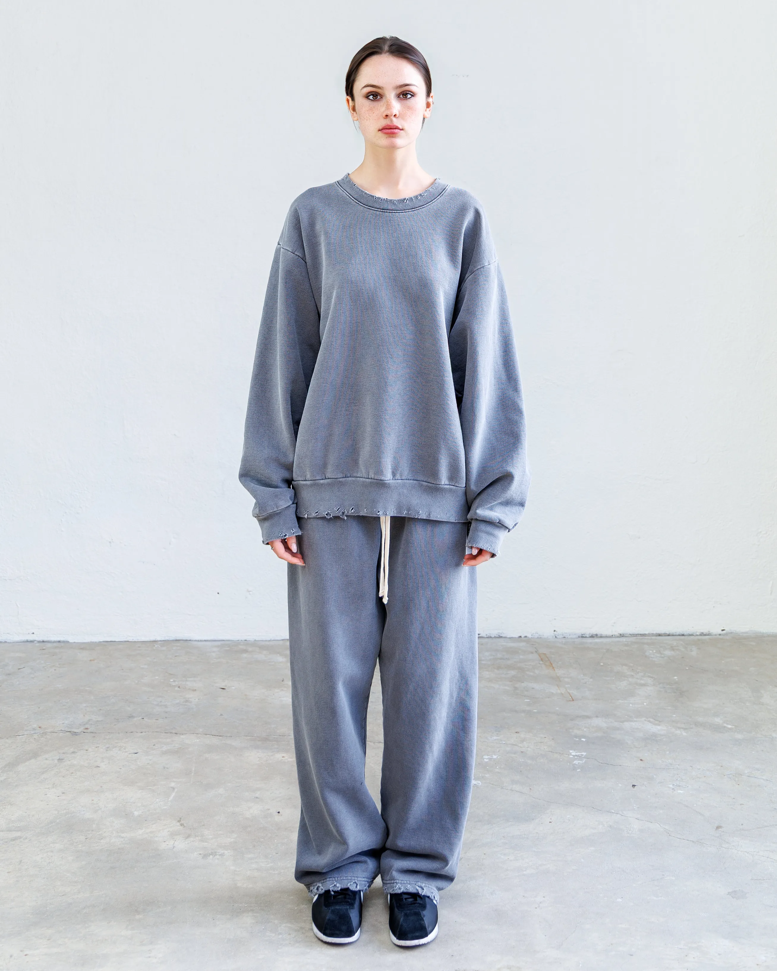 Gage Heavy Vintage Fleece Unisex Sweatshirt - Aged Black sold by NSF product image thumbnail 5