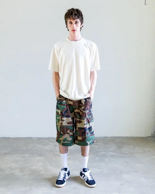 Jesse Twill Unisex Cargo Short - Woodland sold by NSF