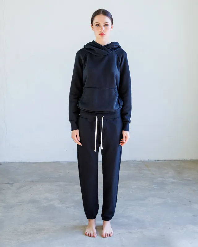 Sayde Loop Terry Sweatpant - Black made by NSF