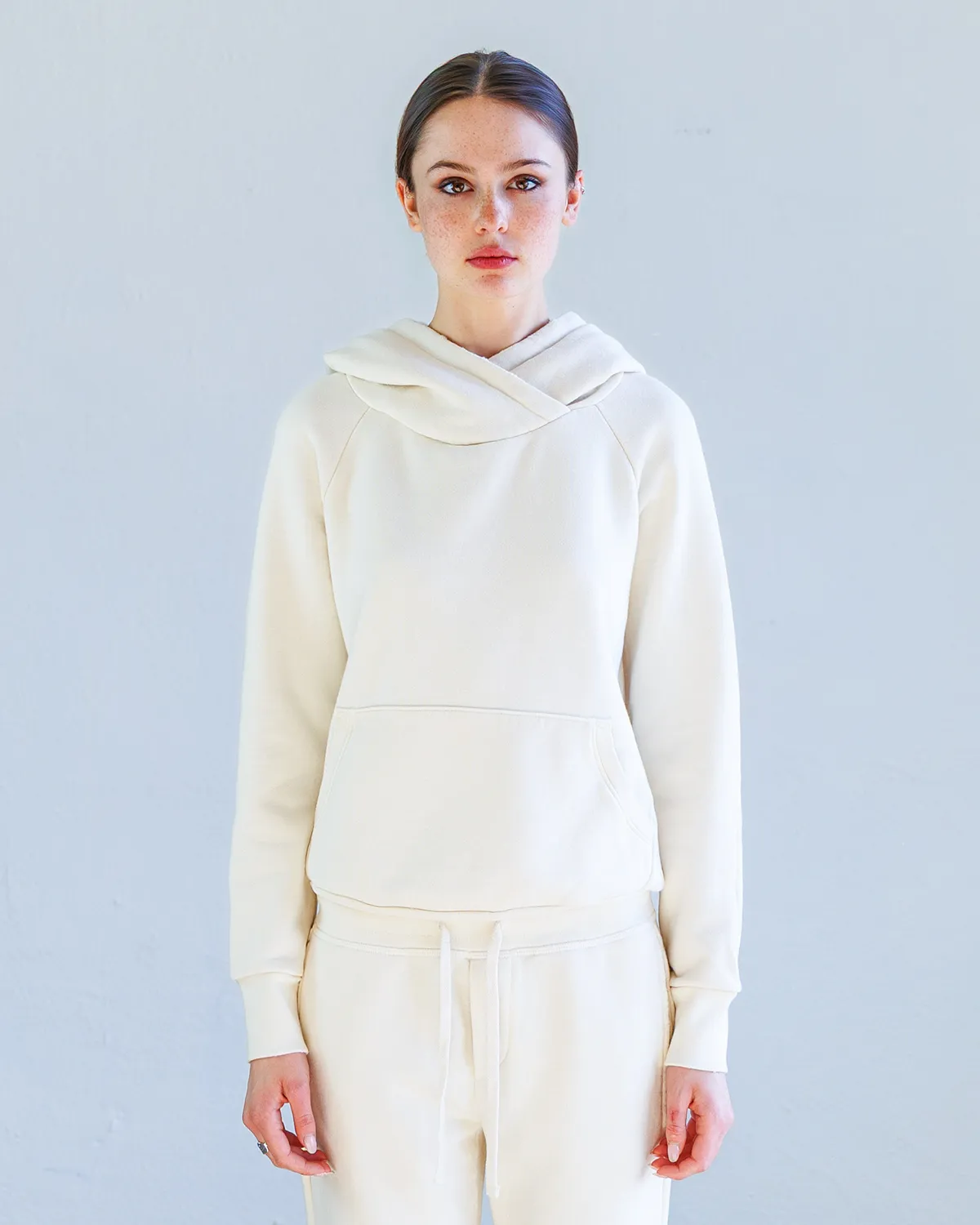 Lisse Loop Terry Hoodie - Drift sold by NSF product image thumbnail 2