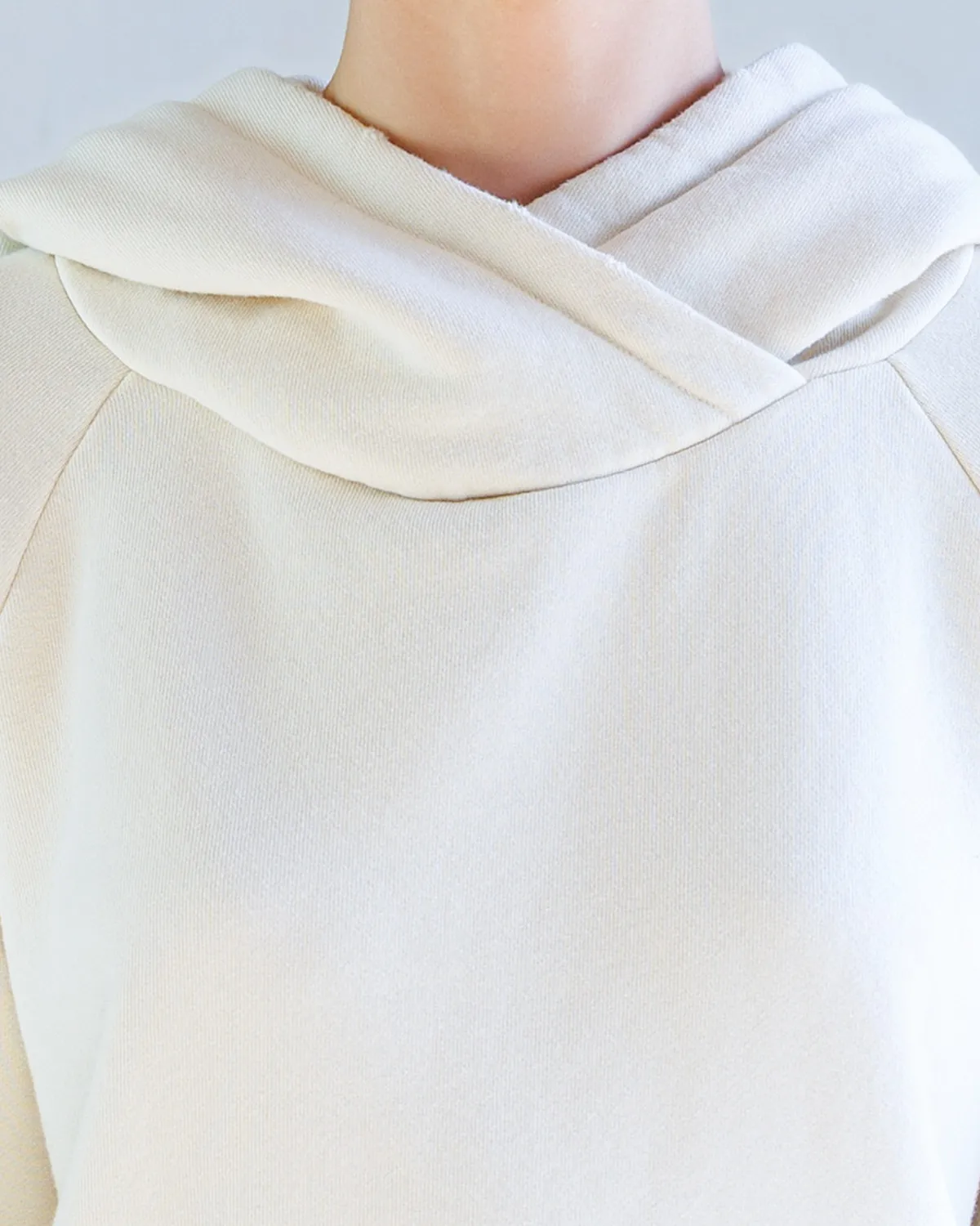 Lisse Loop Terry Hoodie - Drift sold by NSF product image thumbnail 5