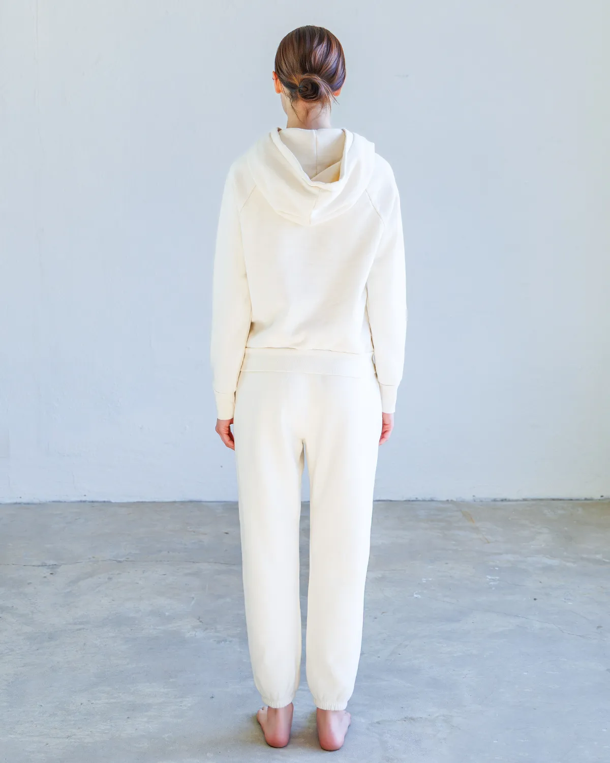 Lisse Loop Terry Hoodie - Drift sold by NSF product image thumbnail 4