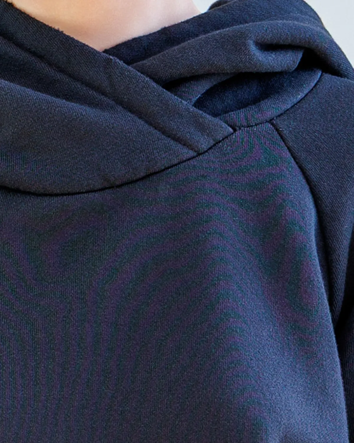 Lisse Loop Terry Hoodie - Black sold by NSF product image thumbnail 3