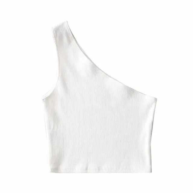One Shoulder Basic Tank sold by NUDE product image thumbnail 5