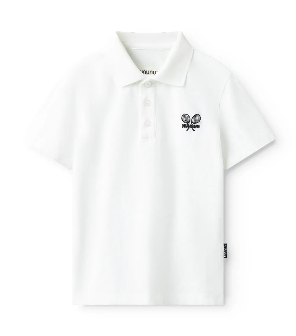 tennis polo sold by nununu