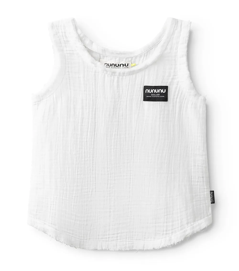 muslin summer tank sold by nununu