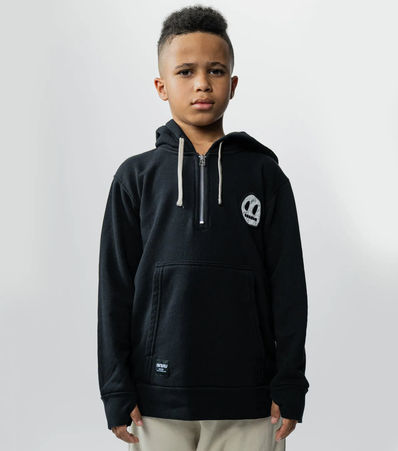 1/2 zip hoodie sold by nununu product image thumbnail 2