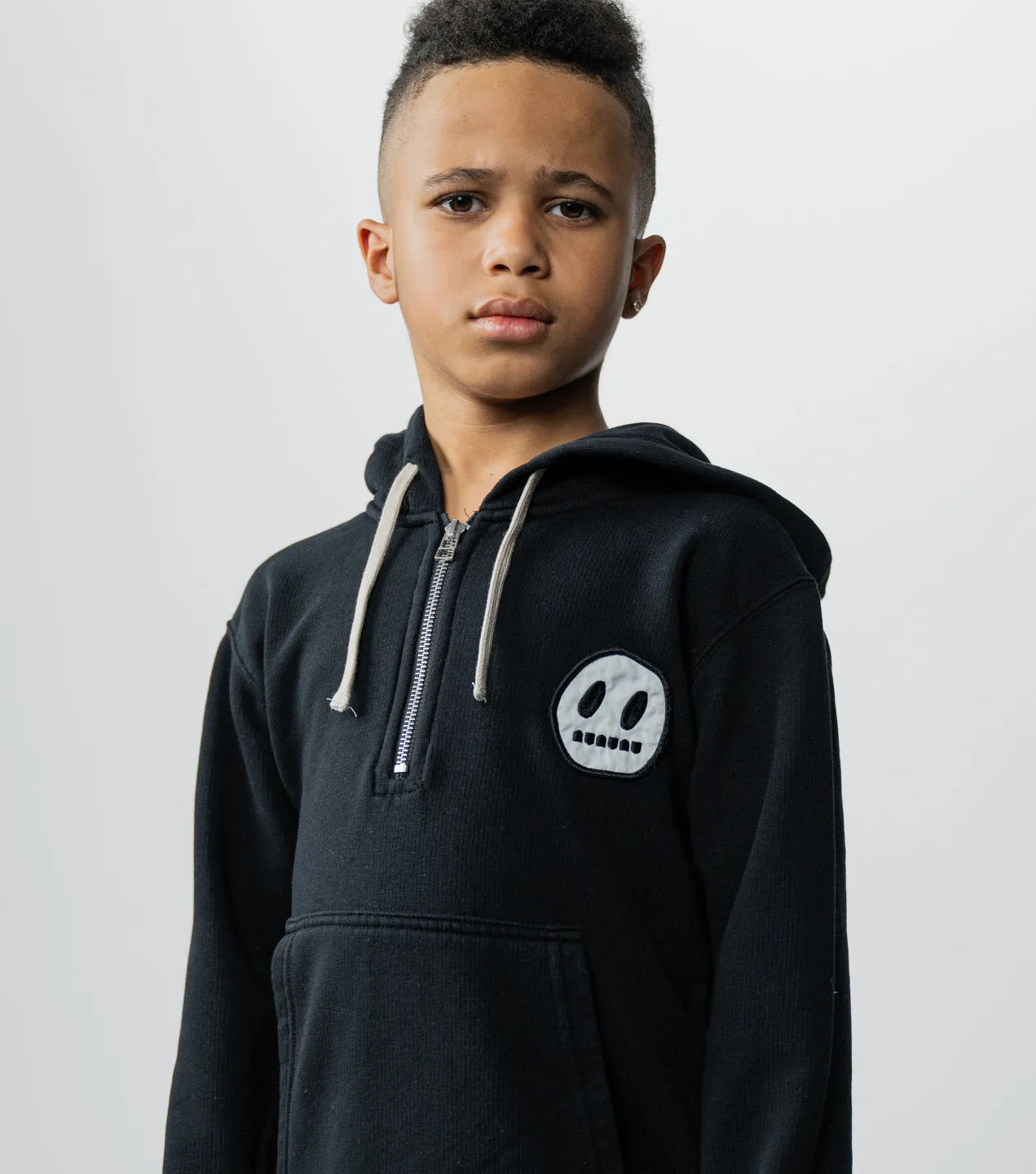 1/2 zip hoodie sold by nununu product image thumbnail 3