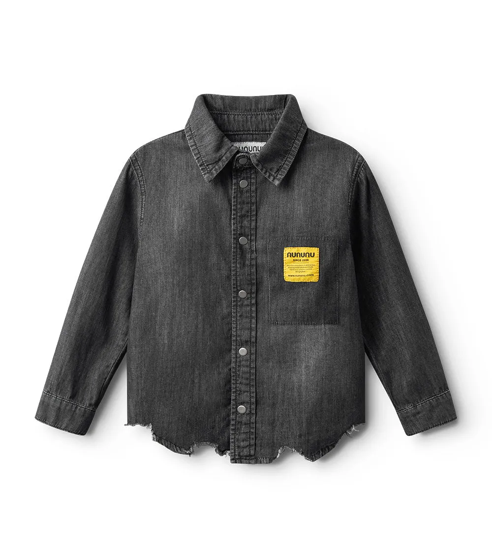 light denim shirt sold by nununu