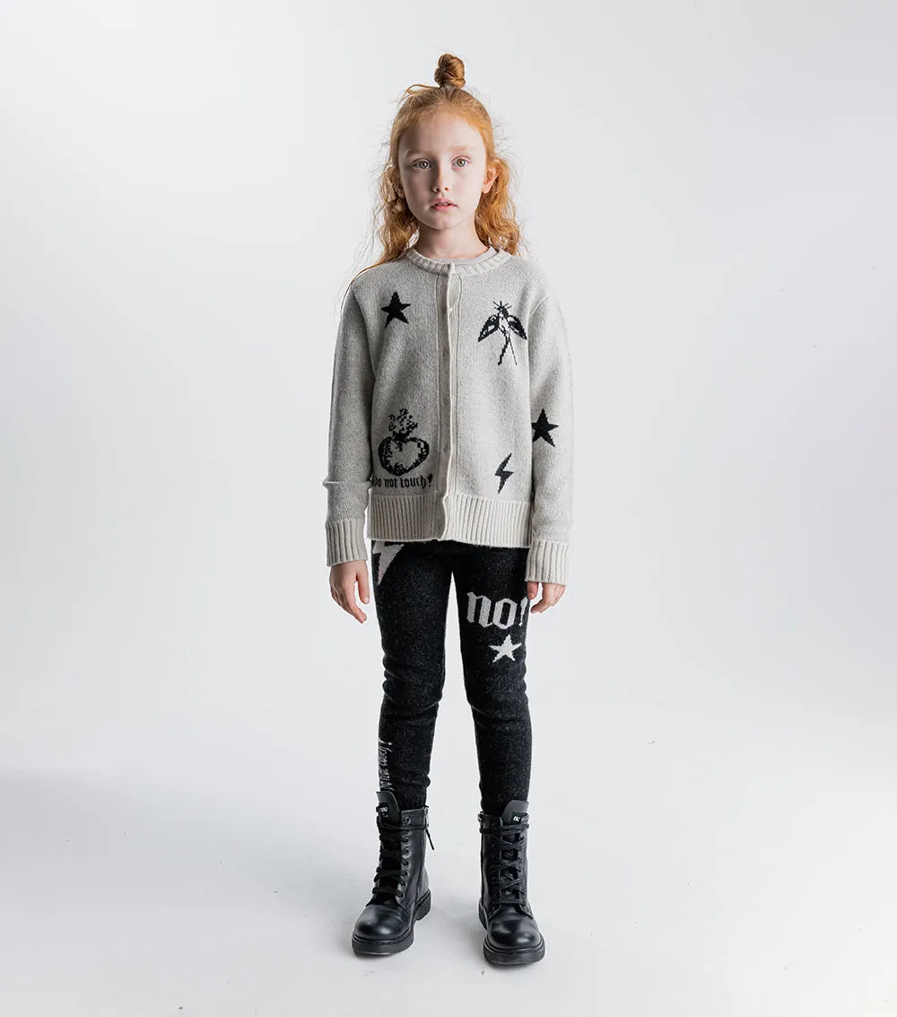 all inked knit leggings sold by nununu product image thumbnail 2