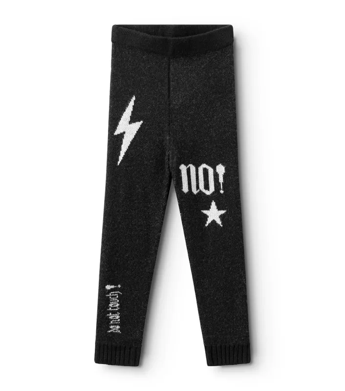 all inked knit leggings sold by nununu