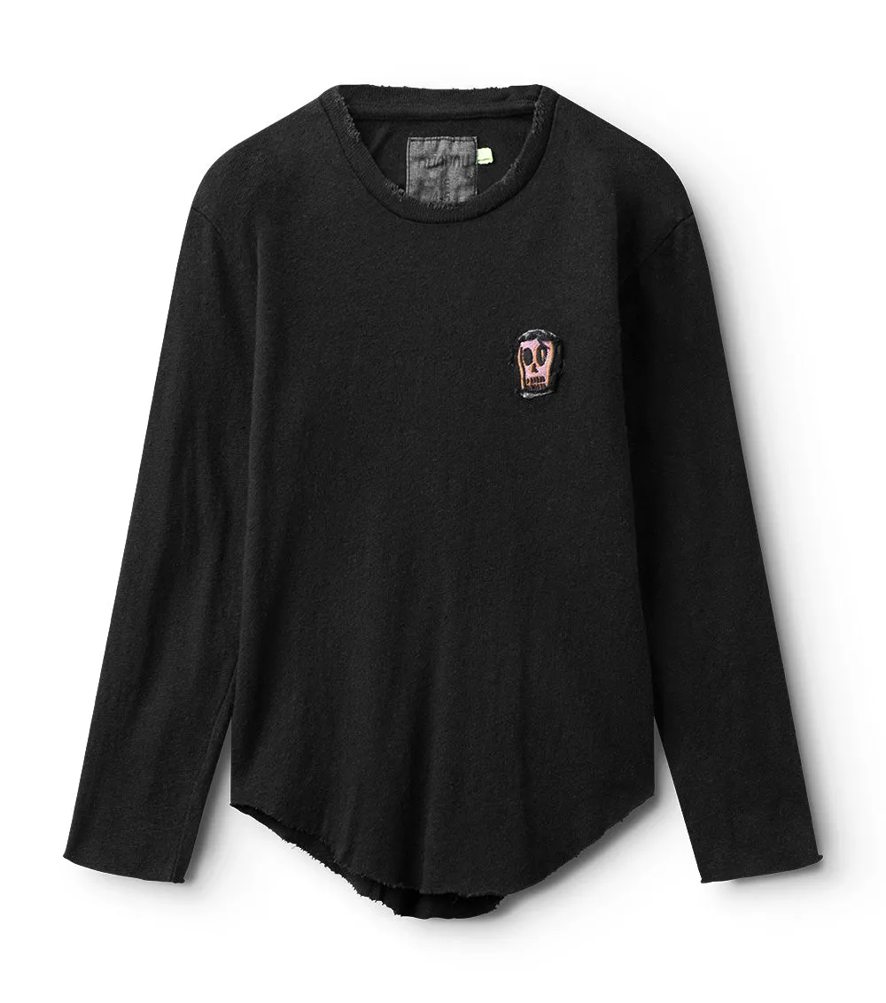 dizzy skull patch shirt sold by nununu