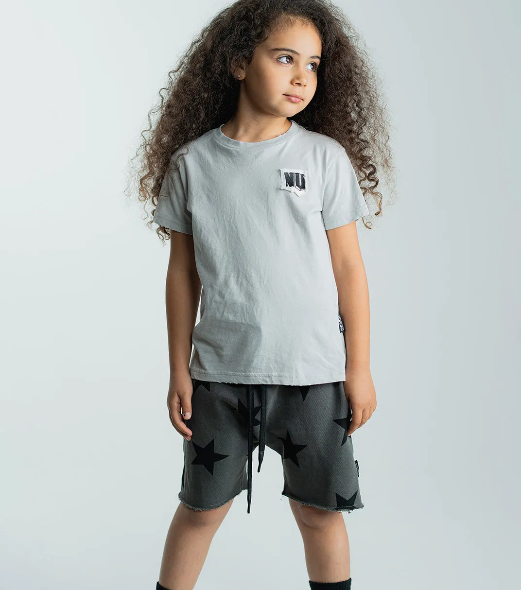 star rounded sweatshorts sold by nununu product image thumbnail 4