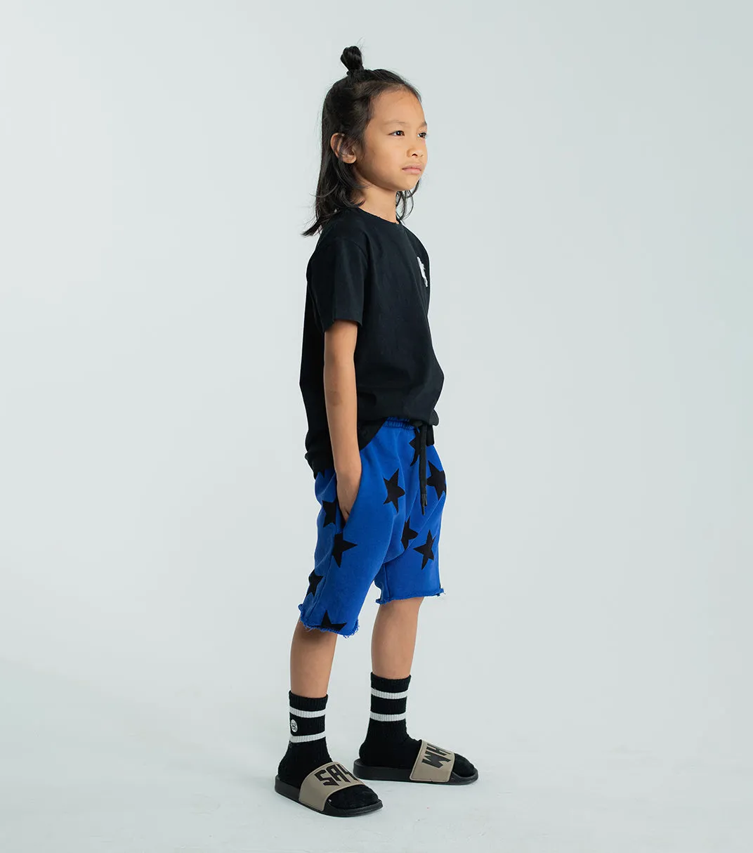 star rounded sweatshorts sold by nununu product image thumbnail 3