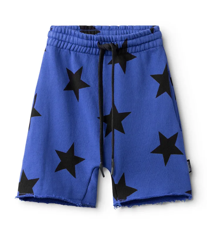star rounded sweatshorts sold by nununu
