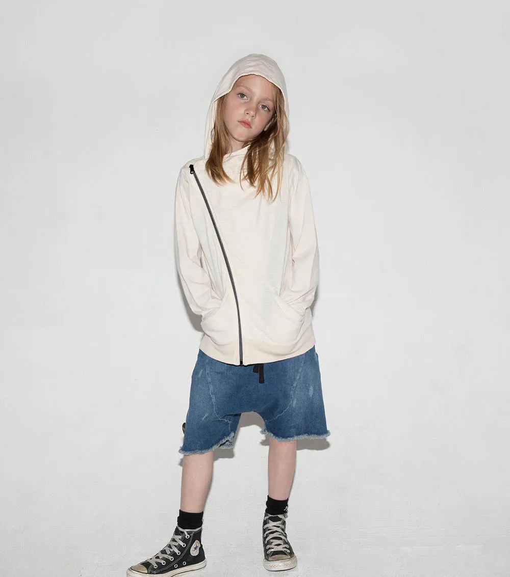 embroidered skull hoodie sold by nununu product image thumbnail 2