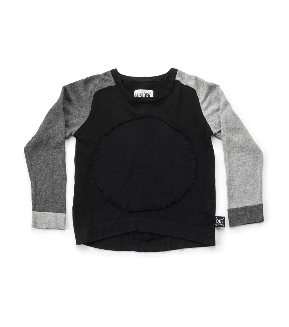 circle patch light knit sold by nununu