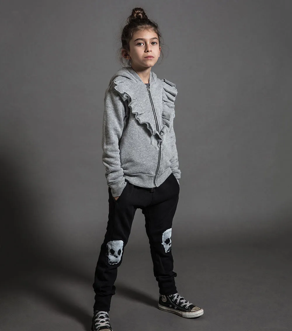 ruffled zip hoodie sold by nununu product image thumbnail 3