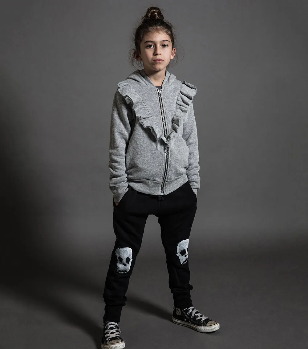 ruffled zip hoodie sold by nununu product image thumbnail 2