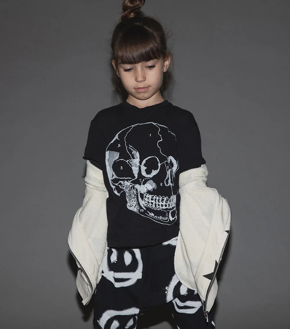 embroidered md skull shirt sold by nununu product image thumbnail 3