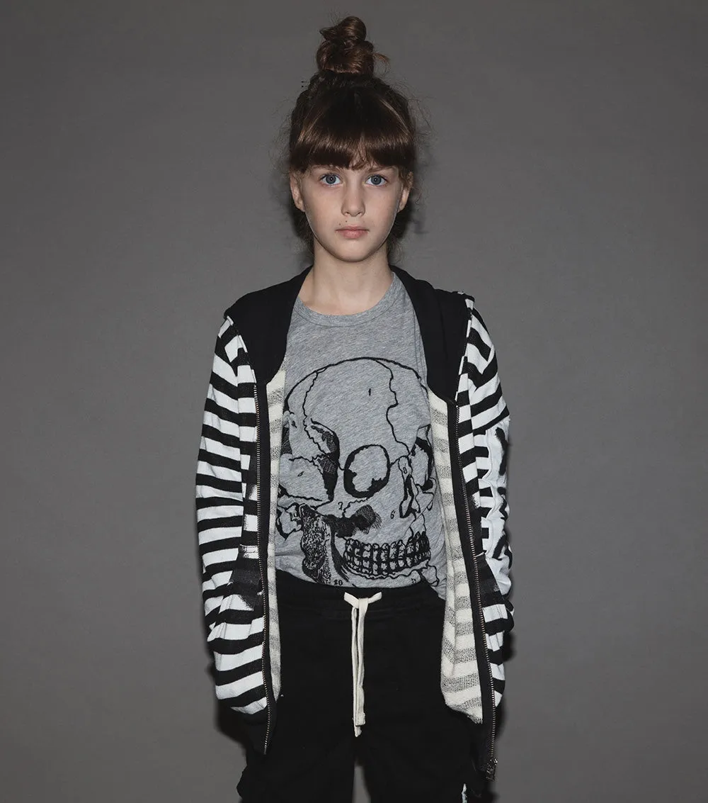 embroidered md skull shirt sold by nununu product image thumbnail 5