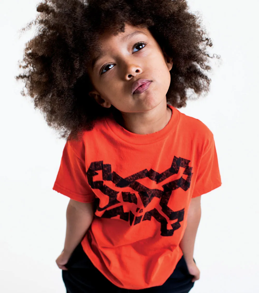 masking tape skull t-shirt sold by nununu product image thumbnail 4