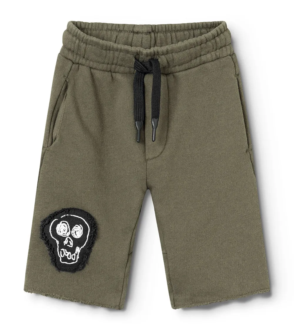 skull patch smart pants sold by nununu