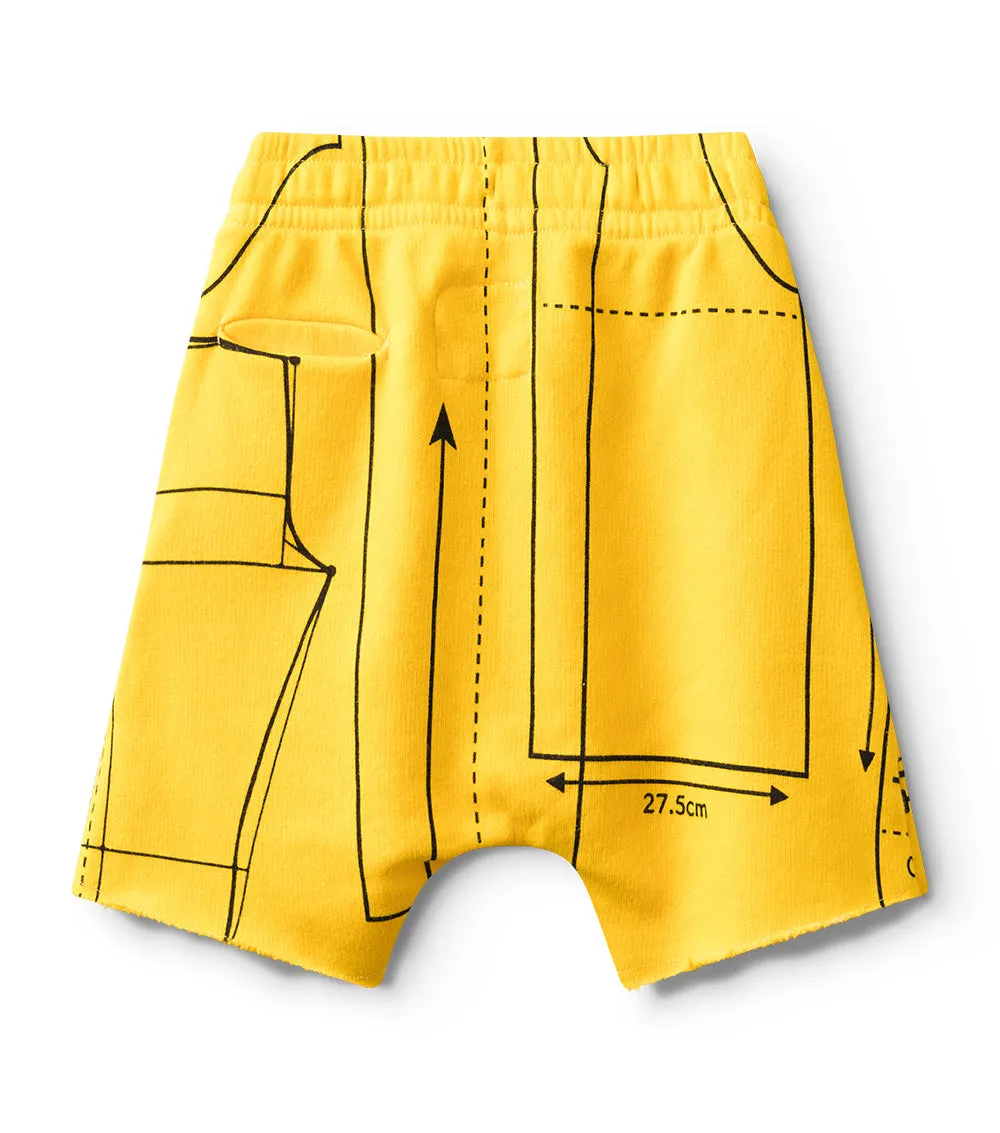 sewing pattern sweatshorts sold by nununu product image thumbnail 5