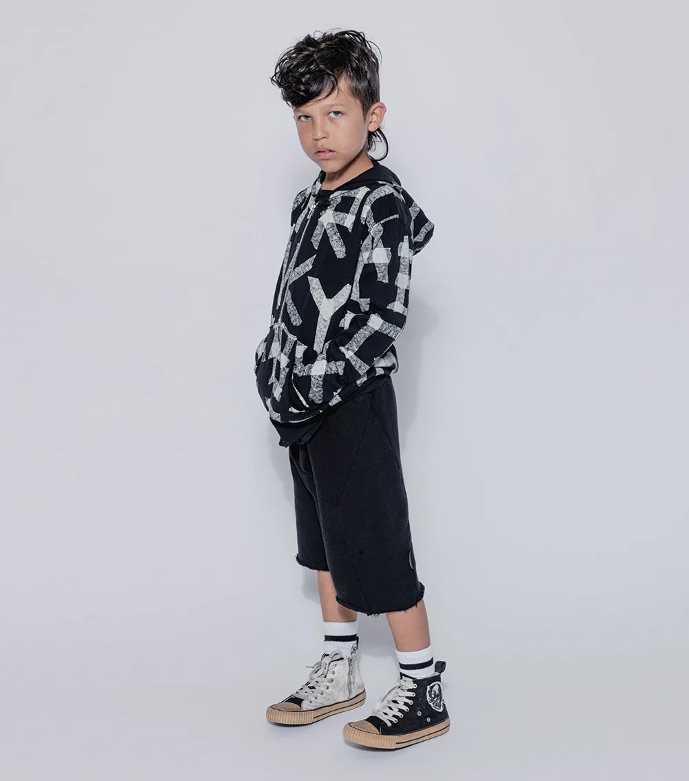 solid sweatshorts sold by nununu product image thumbnail 3